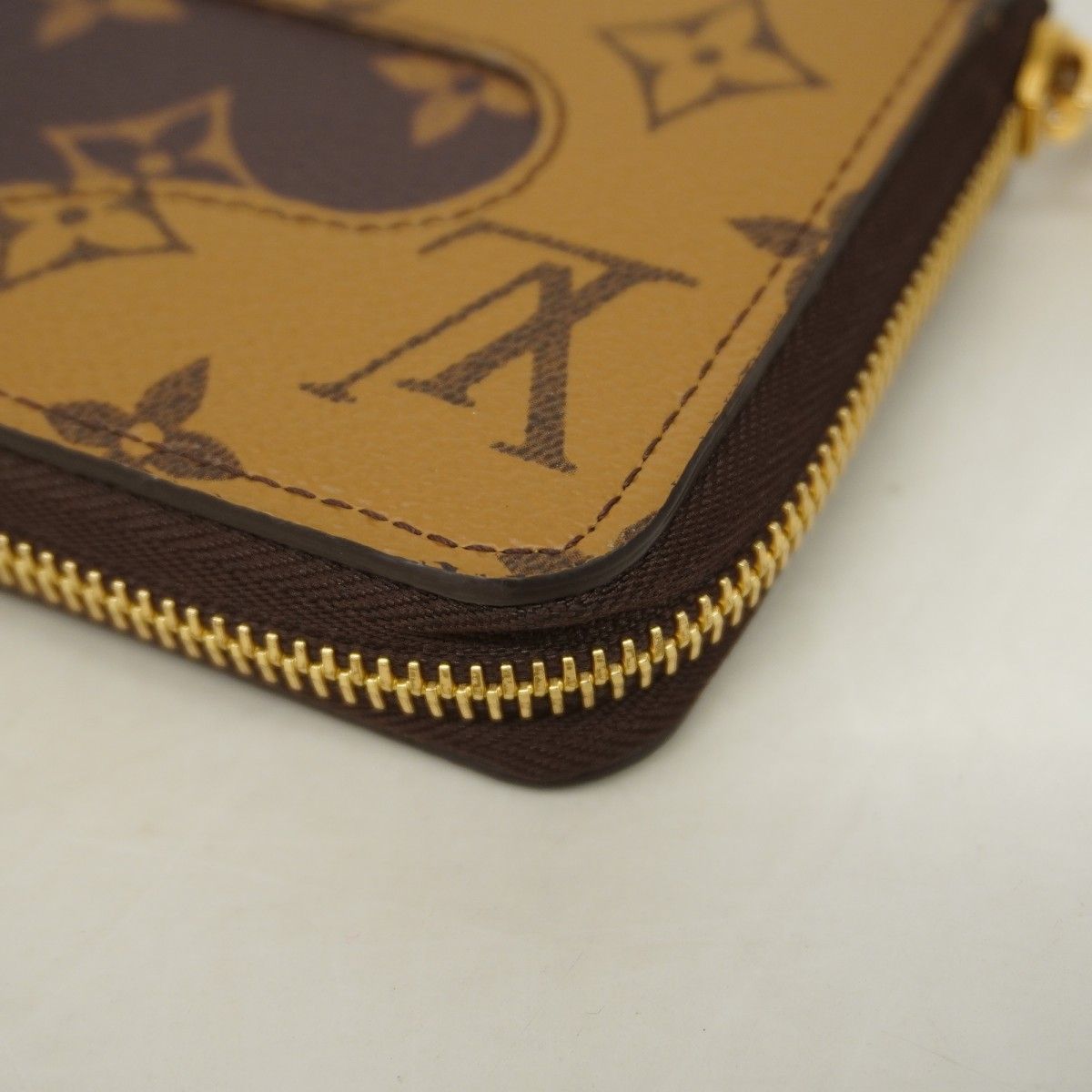 Louis Vuitton Wallet Monogram Landscape Zippy Horizontal Brown Collaboration — view 6