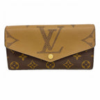 Louis Vuitton Wallet Monogram Giant Reverse Portefeuille Sarah Brown