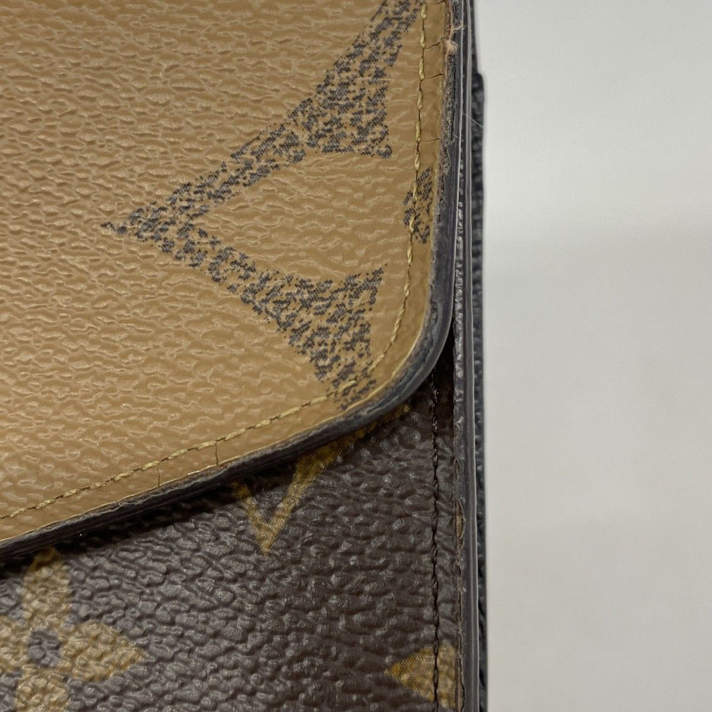 Louis Vuitton Wallet Monogram Giant Reverse Portefeuille Sarah Brown — view 8