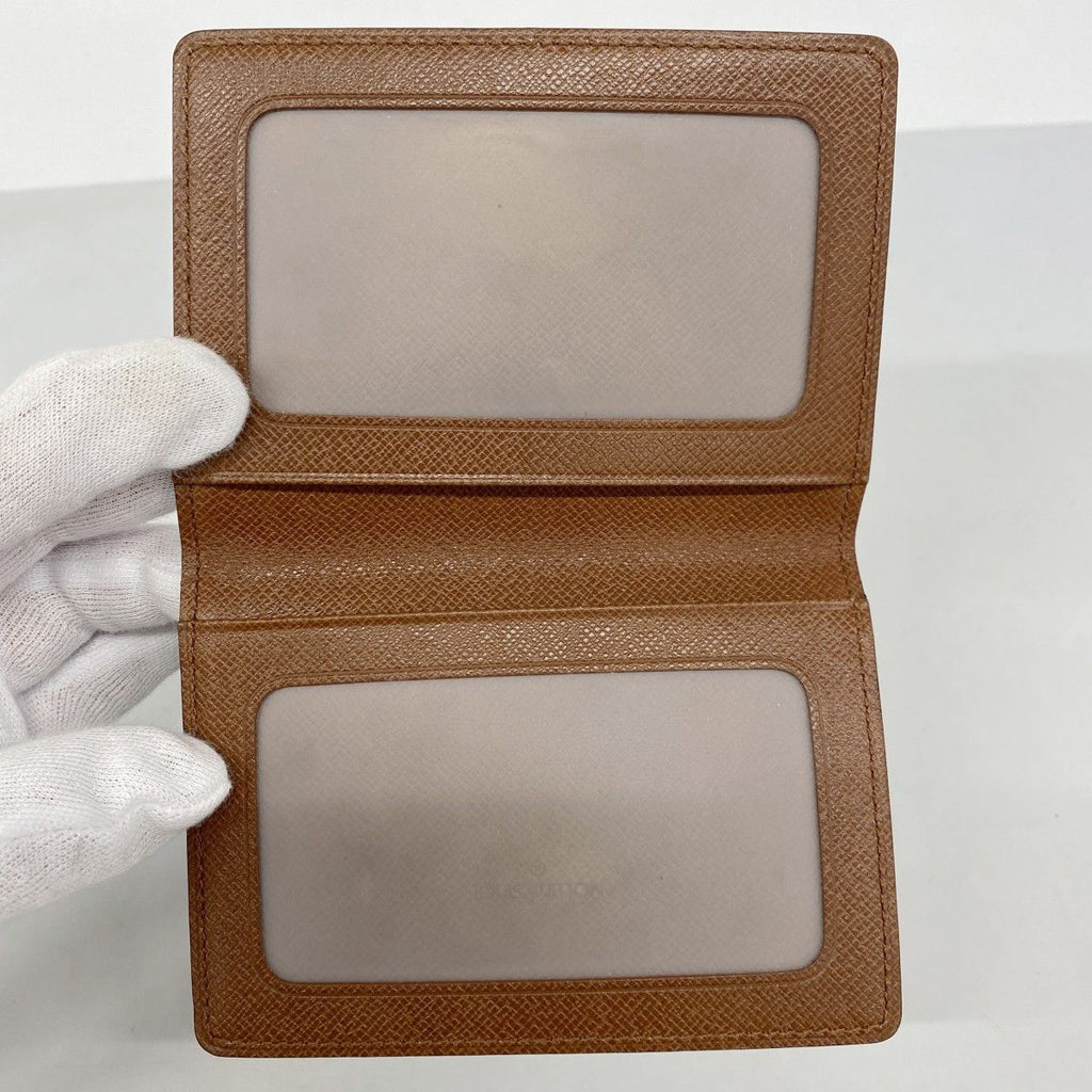 Louis Vuitton Card Case Monogram Porte 2 Cult Vertical Brown — view 3