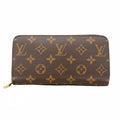 Louis Vuitton Wallet Monogram Zippy Brown Coquelicot