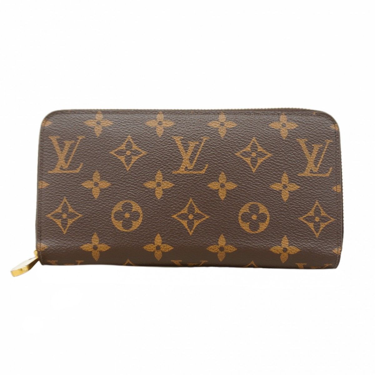 Louis Vuitton Wallet Monogram Zippy Brown Coquelicot