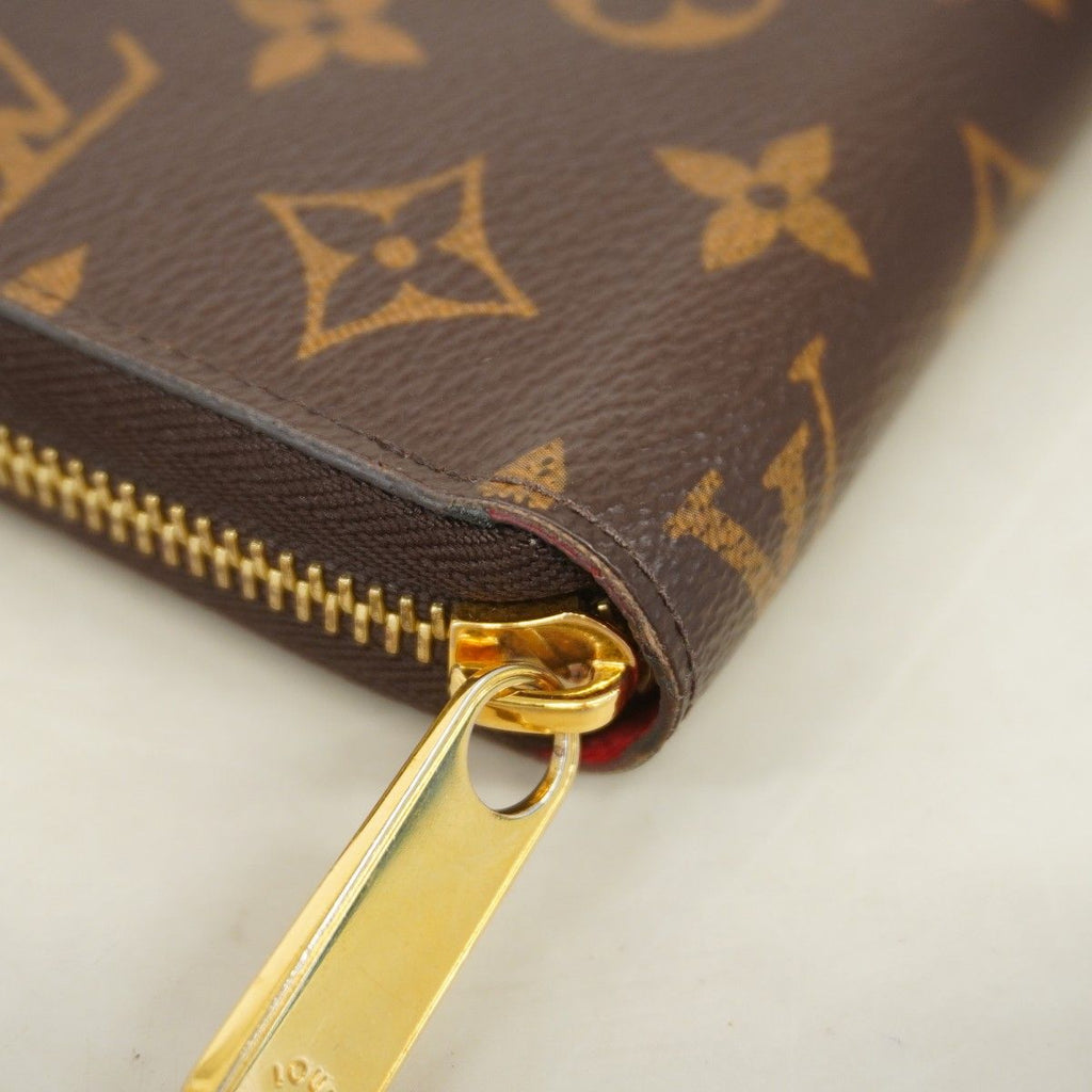 Louis Vuitton Wallet Monogram Zippy Brown Coquelicot — view 5