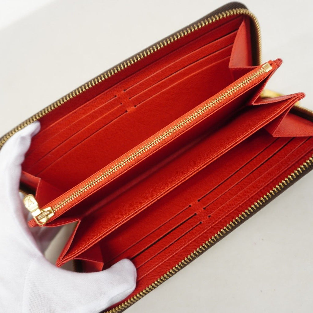 Louis Vuitton Wallet Monogram Zippy Brown Coquelicot — view 3