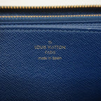 Louis Vuitton Wallet Monogram Jacquard Denim Zippy Blue — view 4