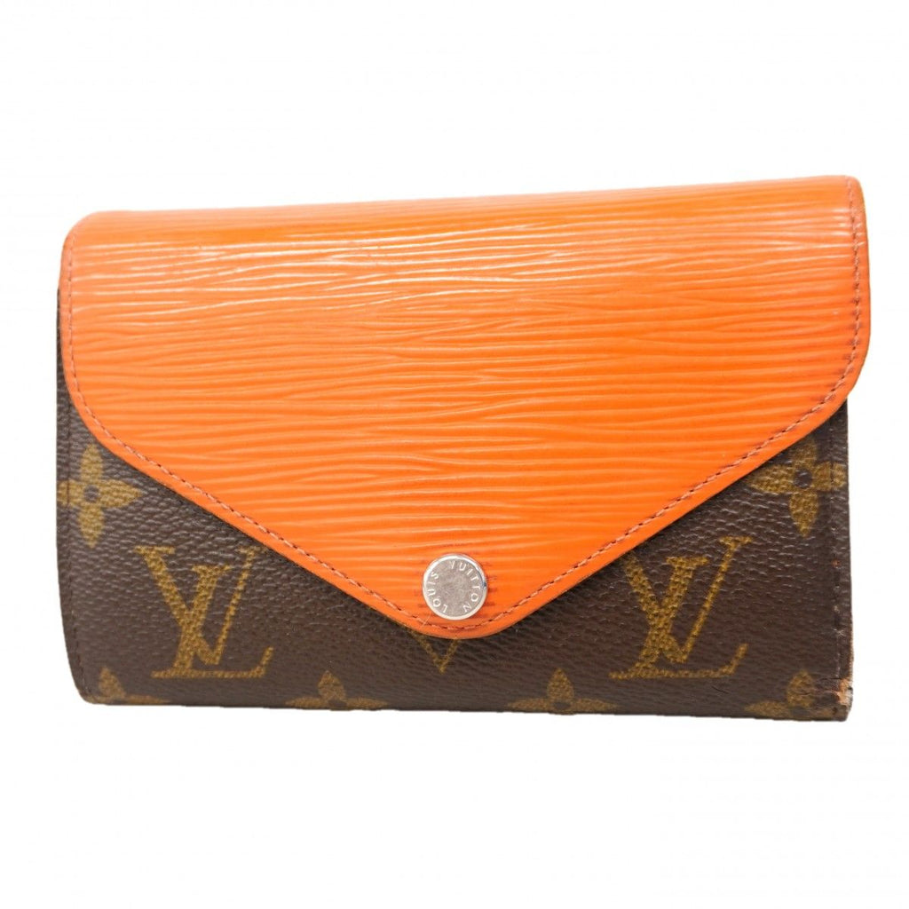 Louis Vuitton Trifold Wallet Monogram Epi Portefeuille Marie Lou Compact Piment