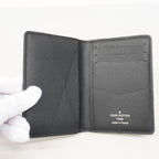 Louis Vuitton Card Case Monogram Eclipse Organizer de Poche Black — view 3