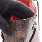 Louis Vuitton Tote Neverfull Damier Ebene Canvas Leather — view 9