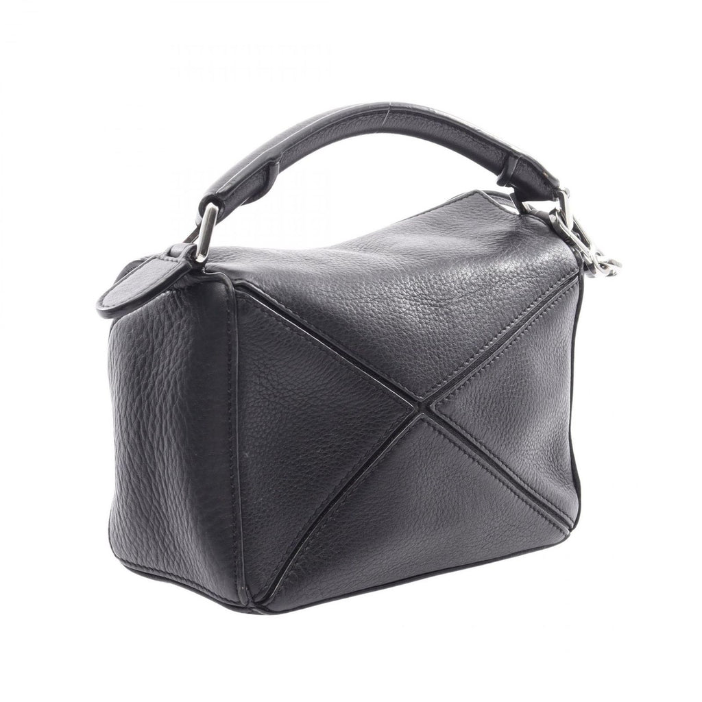 Loewe Handbag Puzzle Bag Mini 2-Way 322 30 Black Leather — view 2