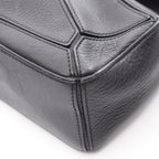 Loewe Handbag Puzzle Bag Mini 2-Way 322 30 Black Leather — view 8