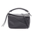Loewe Handbag Puzzle Bag Mini 2-Way 322 30 Black Leather