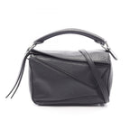 Loewe Handbag Puzzle Bag Mini 2-Way 322 30 Black Leather