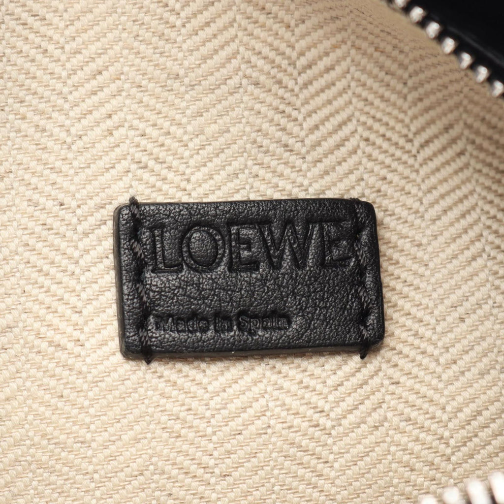 Loewe Handbag Puzzle Bag Mini 2-Way 322 30 Black Leather — view 4
