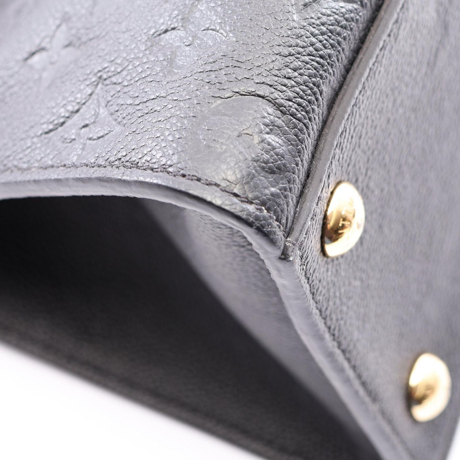 Louis Vuitton Handbag Pont Neuf GM Monogram Empreinte Noir 2-Way Leather — view 6
