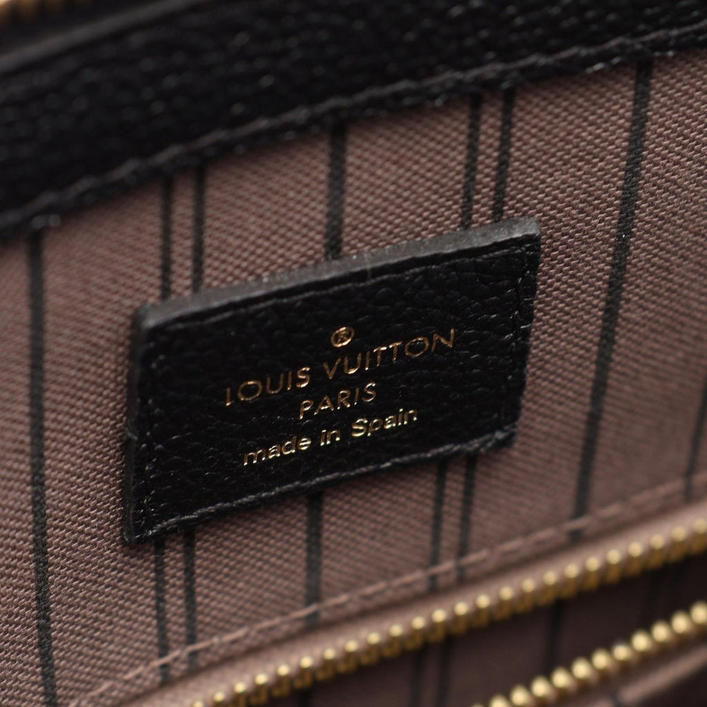 Louis Vuitton Handbag Pont Neuf GM Monogram Empreinte Noir 2-Way Leather — view 4