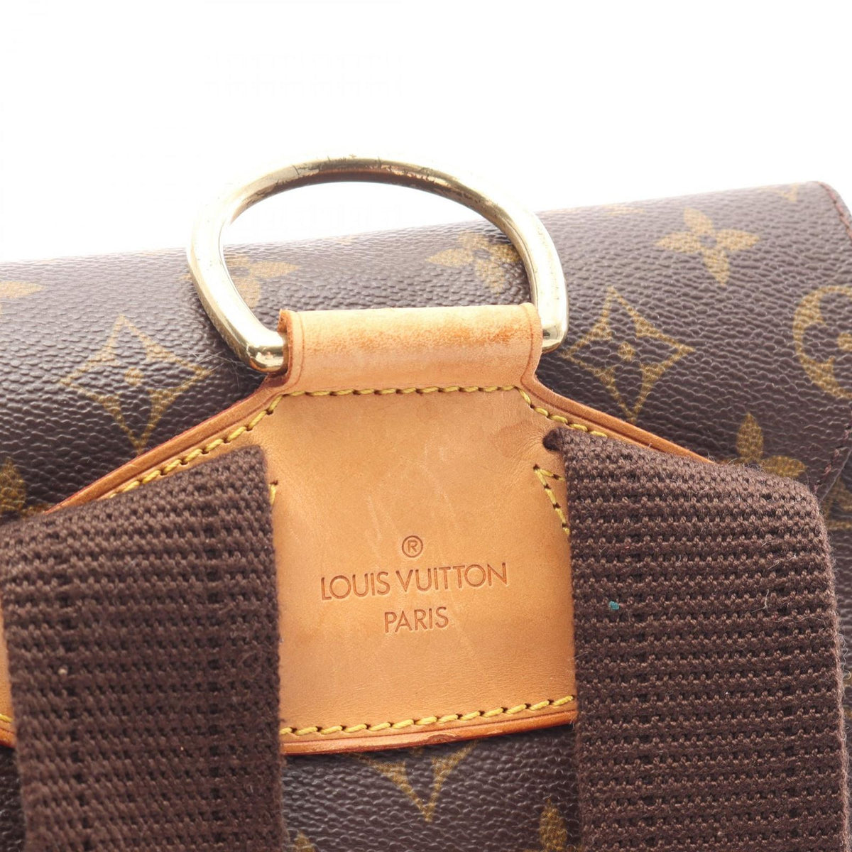 Louis Vuitton Backpack Montsouris GM Monogram Canvas Leather — view 6