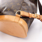 Louis Vuitton Backpack Montsouris GM Monogram Canvas Leather — view 8