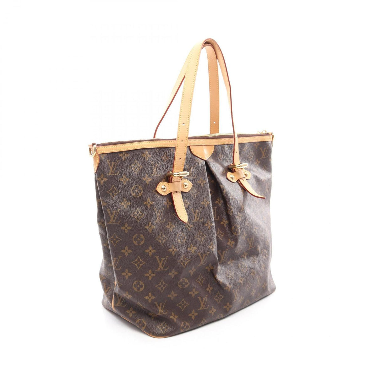 Louis Vuitton Shoulder Bag Palermo GM Monogram 2-Way Canvas Leather — view 2