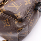 Louis Vuitton Backpack Palm Springs Mini Monogram Canvas Leather — view 6