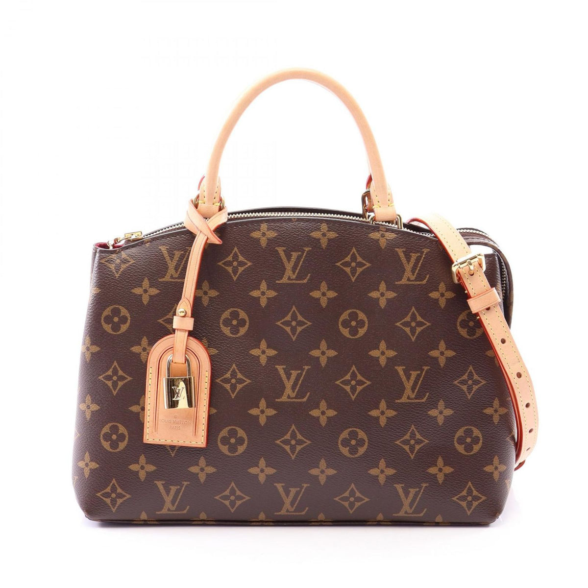Louis Vuitton Handbag Petit Palais PM 2-Way Canvas Leather