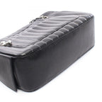 Chanel Shoulder Bag New Mademoiselle Chain Black Lambskin — view 7