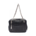 Chanel Shoulder Bag New Mademoiselle Chain Black Lambskin
