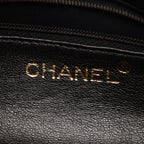 Chanel Shoulder Bag Mademoiselle Tassel Black Lambskin Fringe Mini Chain — view 4
