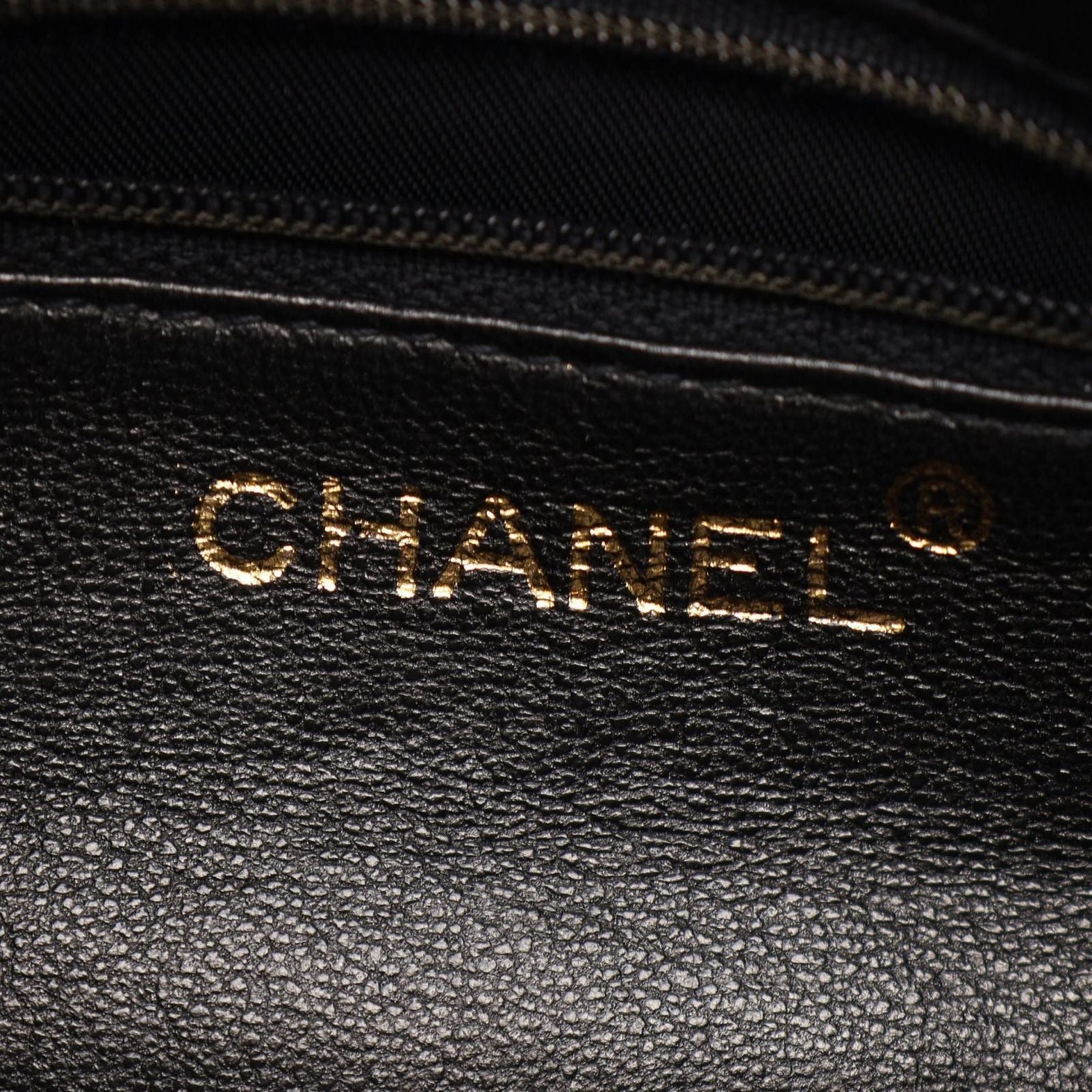Chanel Shoulder Bag Mademoiselle Tassel Black Lambskin Fringe Mini Chain — view 4