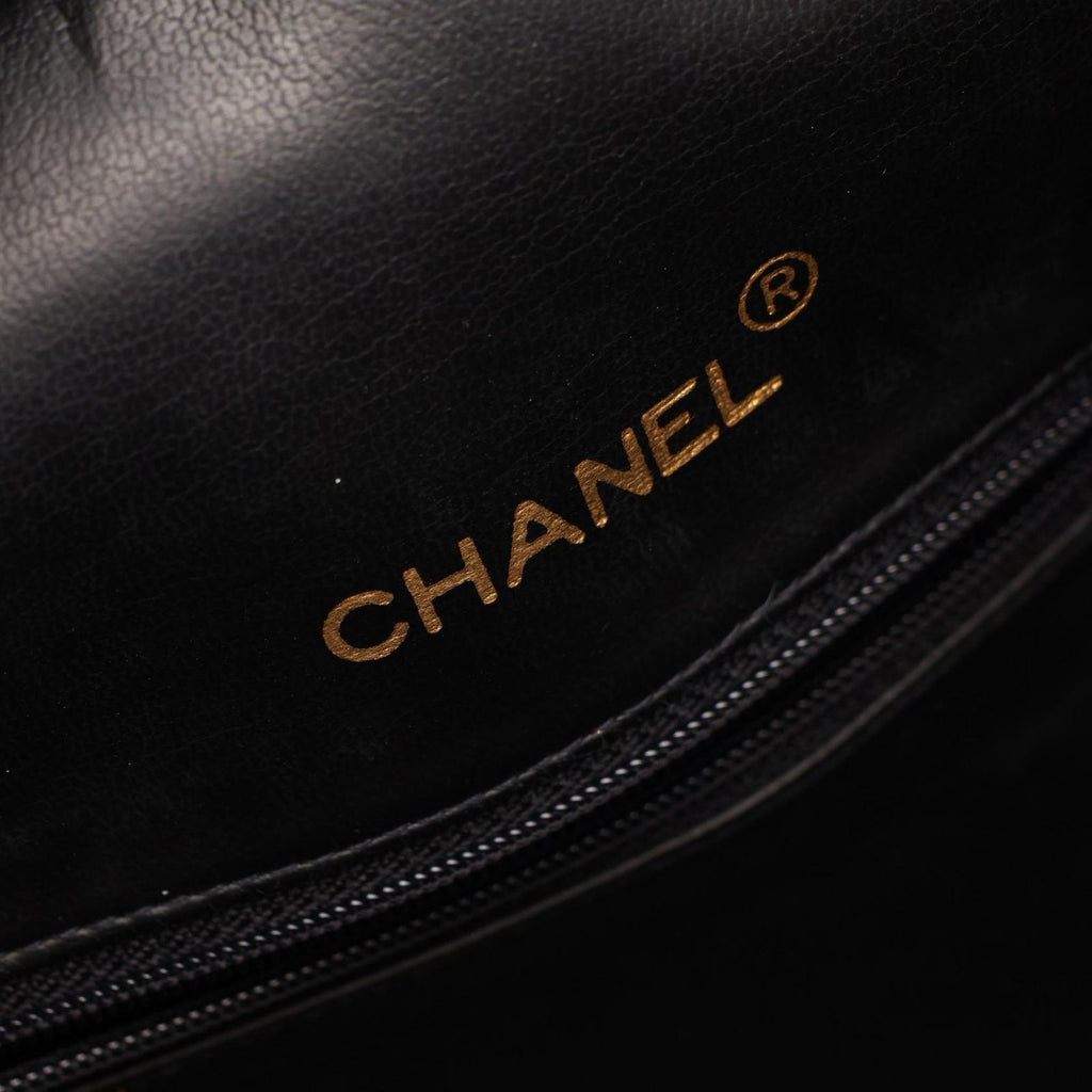 Chanel Boston Bag Quilted Purple Leather — view 4