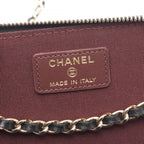 Chanel Shoulder Bag Quilted Vanity Black Lambskin Chain — view 4