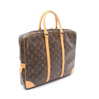 Louis Vuitton Briefcase Porte Documents Voyage Canvas Leather — view 2