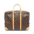 Louis Vuitton Briefcase Porte Documents Voyage Canvas Leather