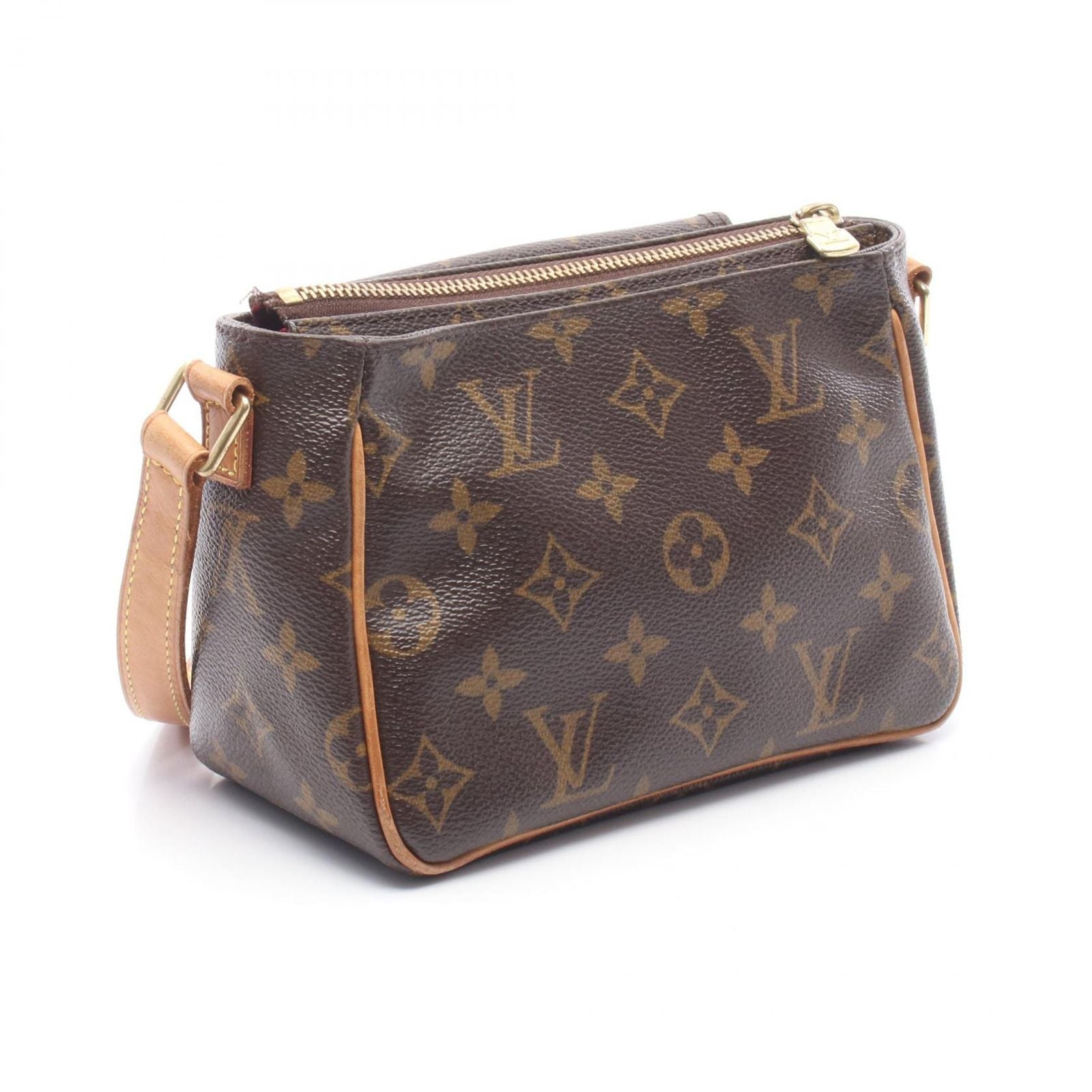 Louis Vuitton Shoulder Bag Viva City PM Canvas Leather — view 2