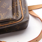 Louis Vuitton Shoulder Bag Viva City PM Canvas Leather — view 8