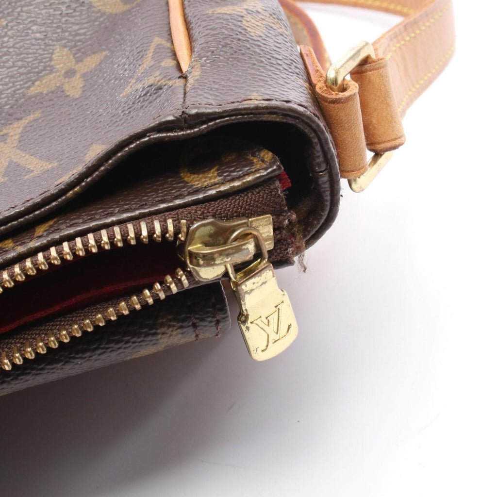 Louis Vuitton Shoulder Bag Viva City PM Canvas Leather — view 5