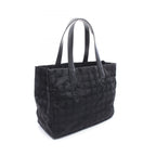 Chanel Tote New Travel Line Black Nylon Leather — view 2