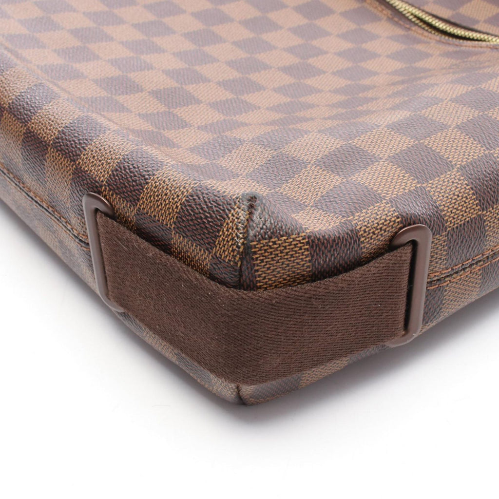 Louis Vuitton Shoulder Bag Brooklyn Canvas Leather — view 8