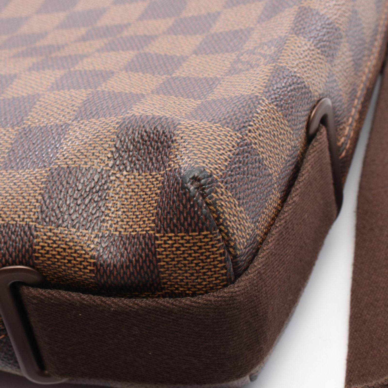 Louis Vuitton Shoulder Bag Brooklyn Canvas Leather — view 7