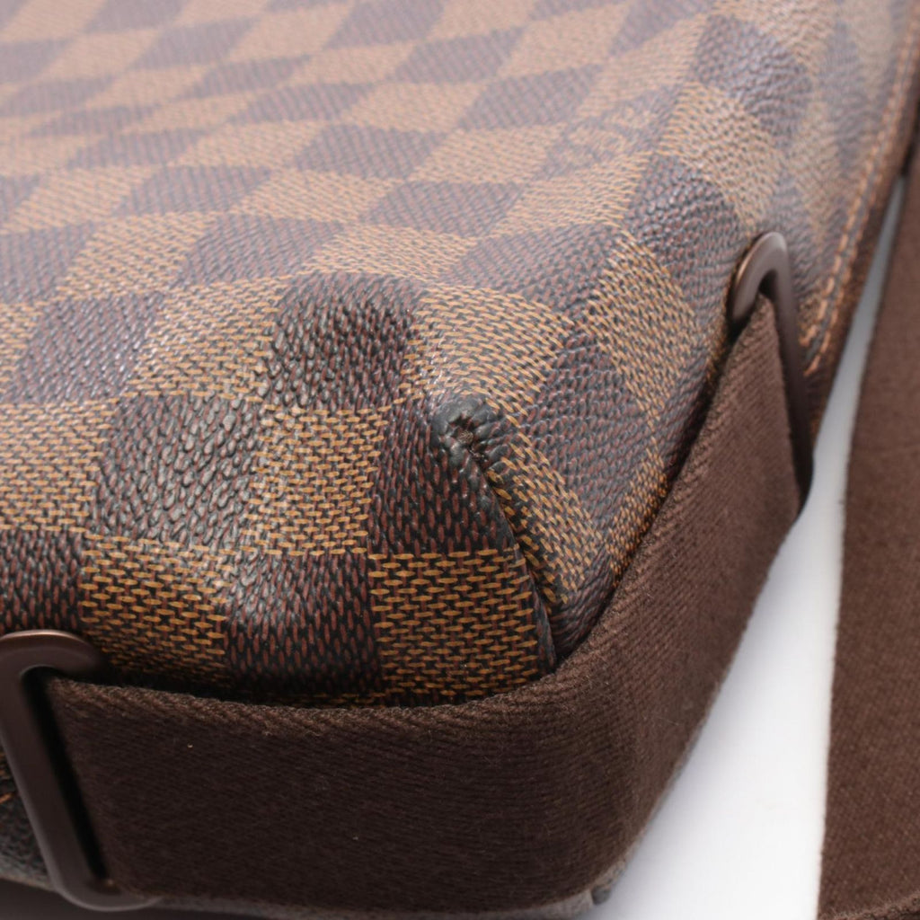 Louis Vuitton Shoulder Bag Brooklyn Canvas Leather — view 7