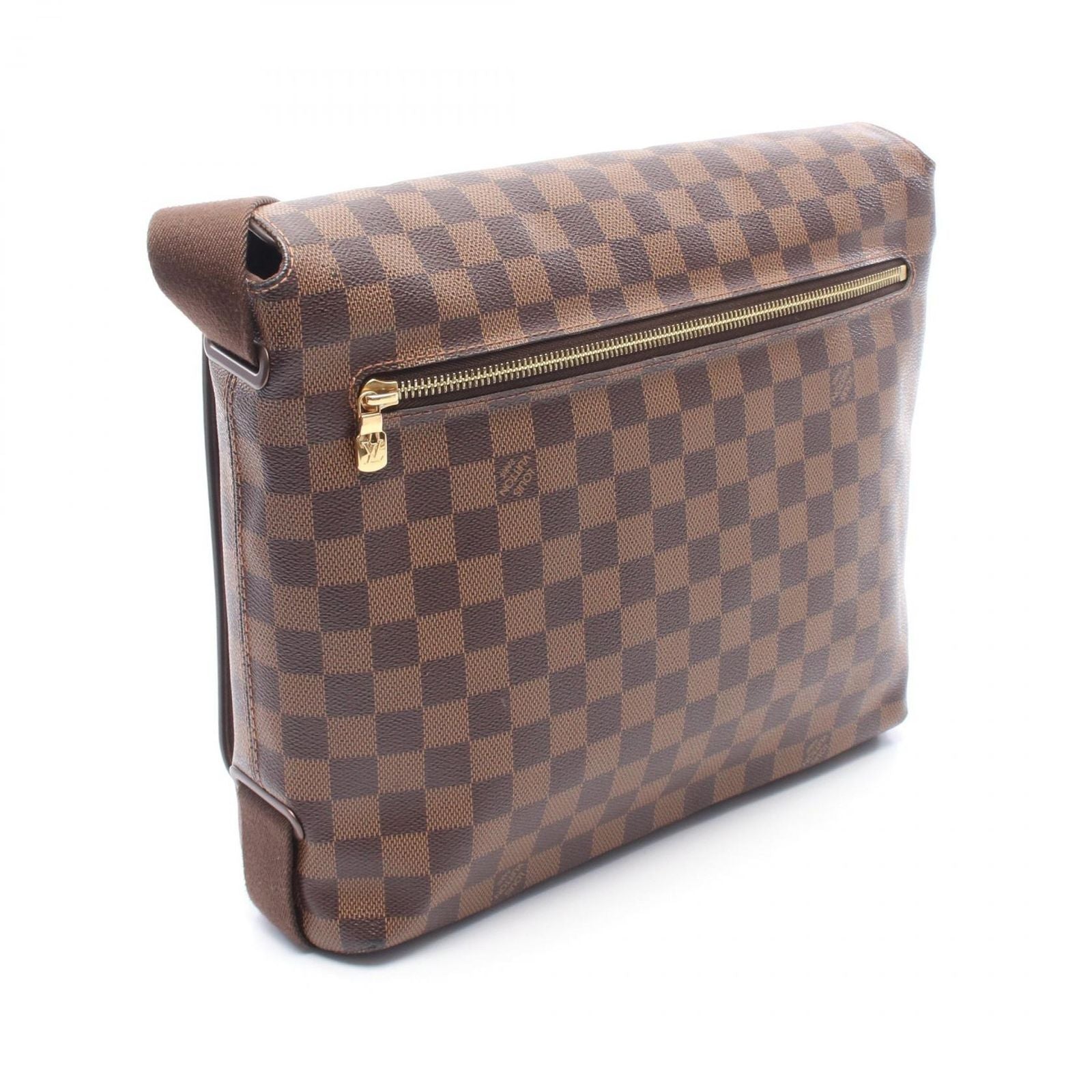Louis Vuitton Shoulder Bag Brooklyn Canvas Leather — view 2