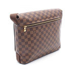 Louis Vuitton Shoulder Bag Brooklyn Canvas Leather — view 2