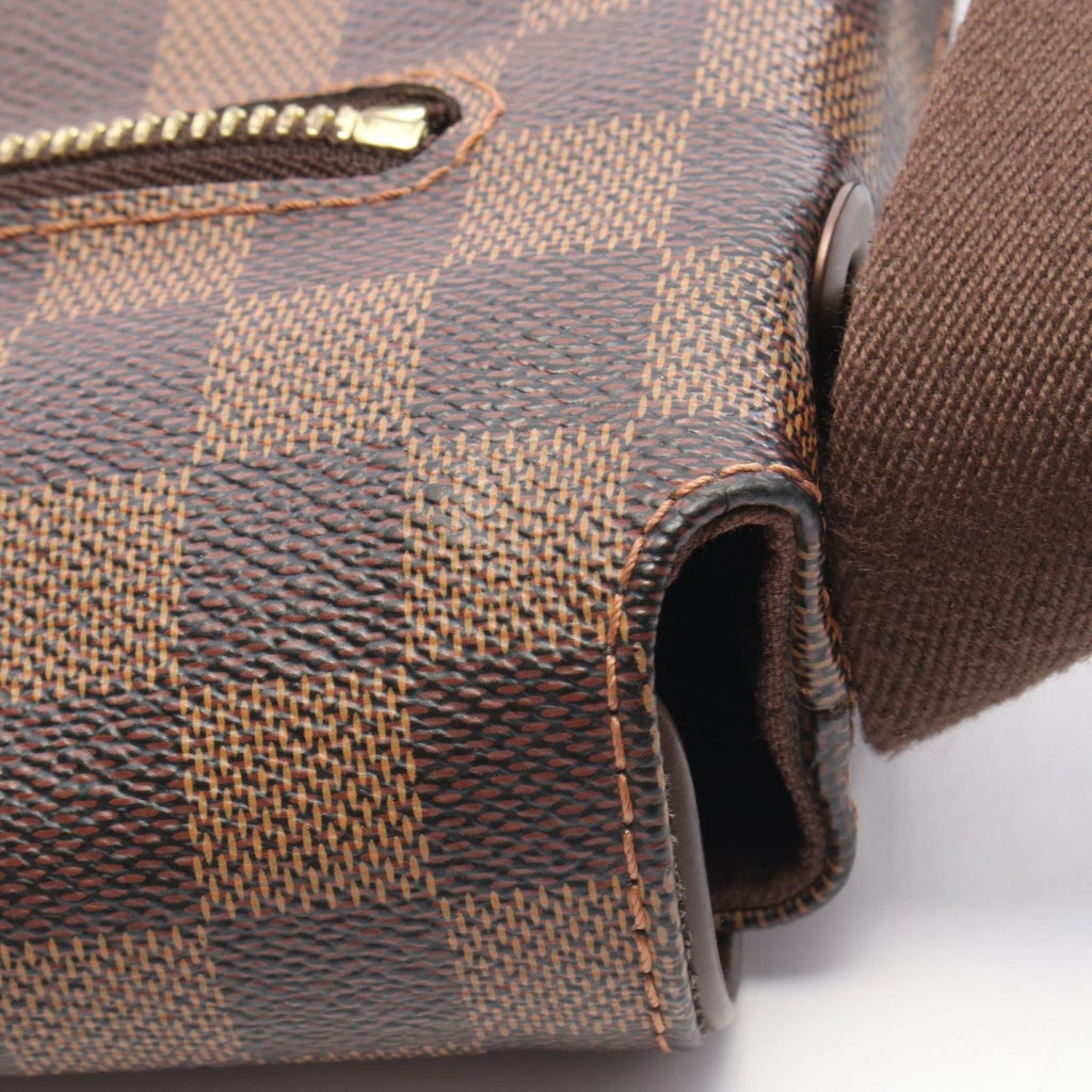 Louis Vuitton Shoulder Bag Brooklyn Canvas Leather — view 6