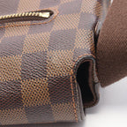 Louis Vuitton Shoulder Bag Brooklyn Canvas Leather — view 6