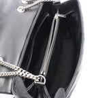 Saint Laurent Paris Tote Loulou Black Leather Chain — view 3
