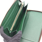 Louis Vuitton Round Wallet Zippy Organizer Vert Canvas — view 3