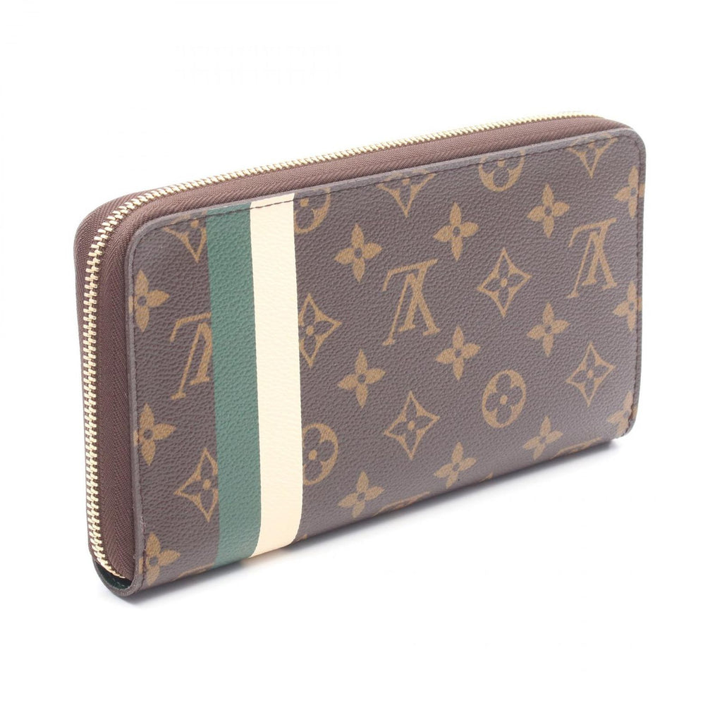 Louis Vuitton Round Wallet Zippy Organizer Vert Canvas — view 2