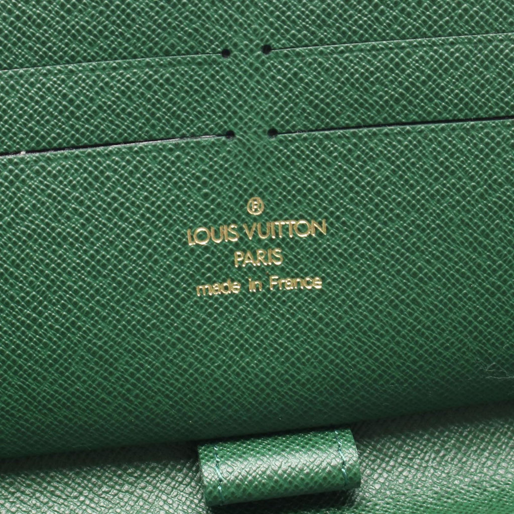 Louis Vuitton Round Wallet Zippy Organizer Vert Canvas — view 4