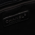 Chanel Tote Quilted Grand Shopping GST Black Caviar Leather Chain — view 4