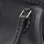 Fendi Handbag Selleria Doctor's Bag Black Leather — view 9