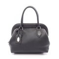 Fendi Handbag Selleria Doctor's Bag Black Leather